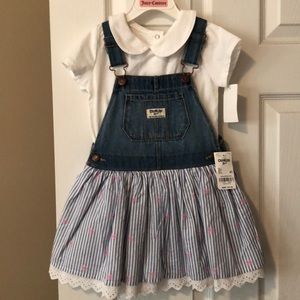 NWT Oshkosh B’gosh jumper w/collar shirt size 4T